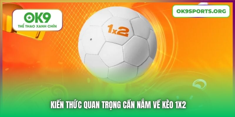 Kiến thức quan trọng cần nắm về kèo 1x2