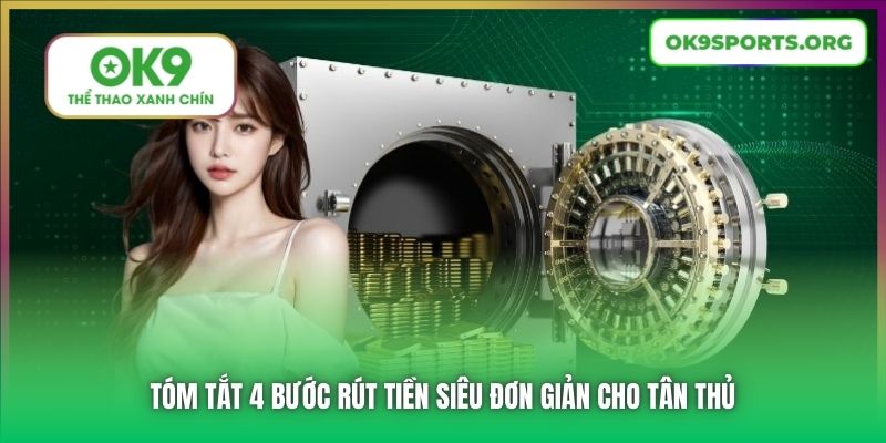 Tóm tắt 4 bước rút tiền siêu đơn giản cho tân thủ